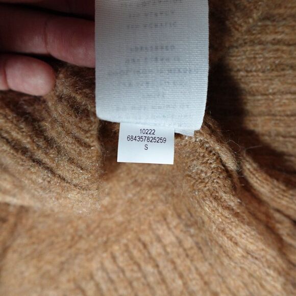 AYR Kickback Crewneck Sweater Womens S Oversized Fit Alpaca Wool Blend Striped - Picture 4 of 8